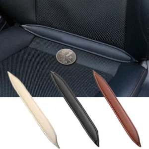 Leather Car Seat Gap Filler Auto Gap Dustproof Protecter Car Seat Accessory - Picture 1 of 13