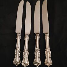 Spanish Baroque 1965 Sterling Knives By Reed & Barton, Set Of 4