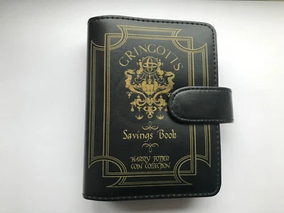 HARRY POTTER GRINGOTTS SAVINGS BOOK COIN COLLECTION COMPLETE - image 1 of 4