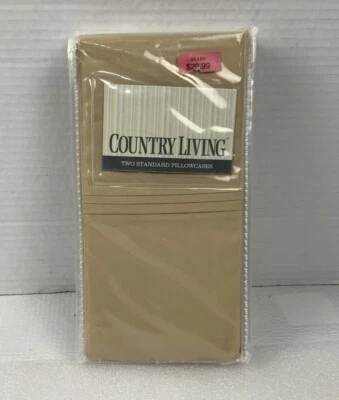 2- Funda de almohada estándar Country Living de colección 100 % algodón pima guijarro ~ *NUEVA Foto 1 de 4
