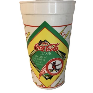1993 St. Louis Cardinals Coca-Cola Plastic Cup Saisonplan MLB Baseball - Bild 1 von 7