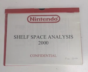 2000 NOA Nintendo Gameboy N64 interner Laden Display Regal Raumanalyse Einsatz - Bild 1 von 3