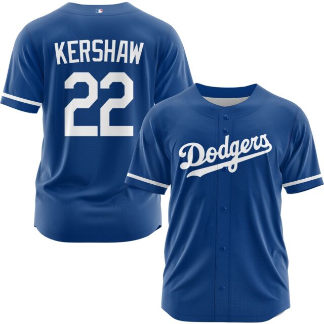 Clayton Kershaw Youth Nike White Los Angeles Dodgers Home Replica Custom Jersey Size: Large