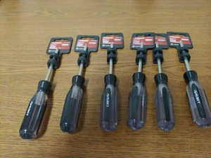 6pc. Husky # 2 x 4 in. Square Screwdriver Lifetime Warranty - Picture 1 of 7