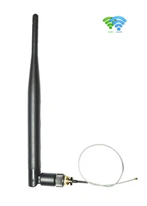Dualband 2.4G&5G 5dBi Atenna(M) + 20cm I.PX4 Pigtail cable e.g. WiFi Router - Bild 1 von 7