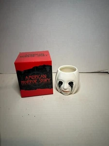 American Horror Story Ceramic Asylum Crying Nun Mug Pen Holder Flower Pot 3" new - Picture 1 of 3