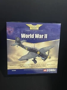 Corgi AA32501 Junkers JU-87 Stuka B-2 T6-HL of 3 STG 2 Immelmann Airplane 1:72 - Picture 1 of 5