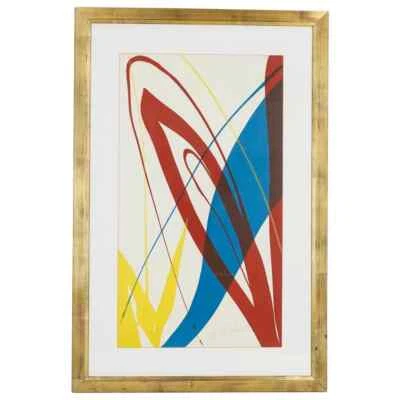 Litografía rara original Paul Jenkins (americana, 1923-2012) firmada a mano a lápiz Foto 1 de 4