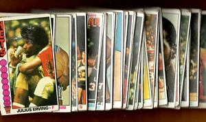 111 1976-77 Topps Basketball Cards: 36 Stars & 75 Minors + Commons, Poor-Fair! - Imagen 1 de 10
