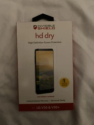 Protector de Pantalla ZAGG Invisible Shield HD DRY para LG V30 y LG V30+ NUEVO Precintado  Foto 1 de 2