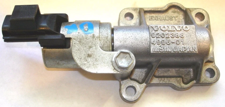 00-04 VOLVO OEM S40 V40 EJE DE LEVA DE ESCAPE AJUSTE SOLENOIDE VÁLVULA CVVT 9202388 Foto 1 de 4