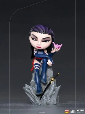 Psylocke X-Men Mini Co.Vinyl Figure Iron Studios 908889 - Image 1 of 3