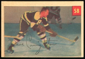 Dave Creighton 1954-55 Parkhurst Premium Backs #58 Boston Bruins VG or Better - Picture 1 of 2