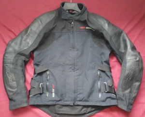 CHAQUETA DE MOTO DE CUERO HEIN GERICKE GORETEX ARMACOR UK 44 45 Pecho EU 56 / XL - Imagen 1 de 9
