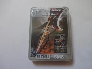 HORI Playstation 2 Memory Card 8MB "SHIN SANGOKU MUSOU III 3" 2003 From Japan - Picture 1 of 7