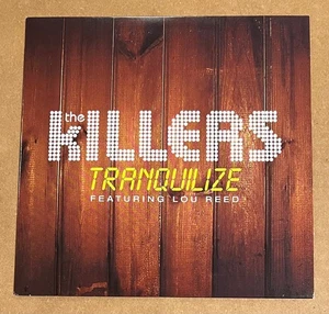 the Killers feat. Lou Reed - Tranquilize / Shadowplay RARE promo 7" vinyl single - Picture 1 of 2