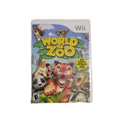 World of Zoo (Nintendo Wii, 2009) Complete CIB Tested & Working - Image 1 of 3