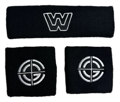 John Cena Word Life White Logo Headband Wristband Set - Image 1 of 3