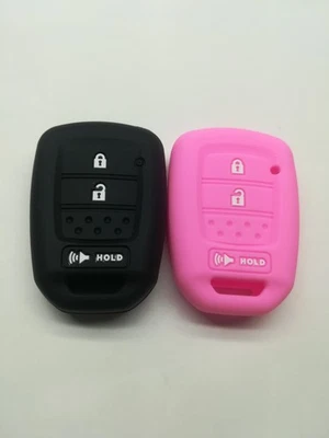 2*Cubierta de llave de mando para Honda CR-V 2014 2015 2016 2017 2018 2019 HONDA FIT Foto 1 de 4