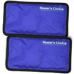Gel Cold & Hot Packs (2-Piece Set) Medium 5x10 in. Reusable Warm or Ice Packs - Picture 1 of 7