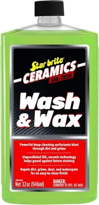 Star Brite Ceramic Wash & Wax 32 Oz., Watermelon Scent Foto 1 de 4