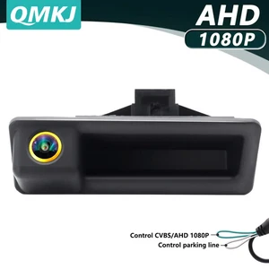 AHD 1080P Fisheye Lens Backup Trunk Handle Camera For BMW 3 5 X5 X6 E46 E39 - Picture 1 of 17