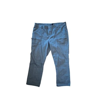 Supplies by UnionBay Classic Cargo Pants Gray Outdoors Casual Walking Size 16 - Picture 1 of 11
