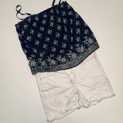 Abercrombie & Fitch Kids' Girls Outfit Shorts 10  & Top  11/12 - Image 1 of 4