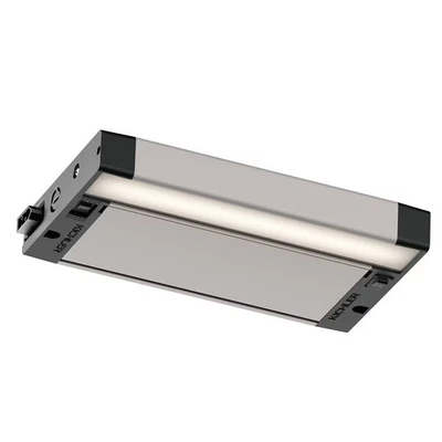 Kichler 6UCSK08NIT 6U Series LED 8" 2700K/3000K Under Cabinet in Textured Nickel - Image 1 of 2