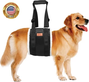 Adjustable Dog Lift Harness Dog Sling for Large Dogs Hind Leg Support Soft Lift - Picture 1 of 9