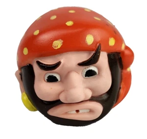 LONG JOHN SILVERS De colección 1990 Pirate Head Squirters Agua Juguete Comida para Niños - Imagen 1 de 4