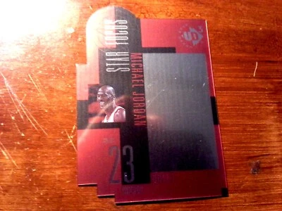 1996-97 Upper Deck Die Cut UD3 MICHAEL JORDAN Star Focus #23 Bulls **Holoview**  Foto 1 de 2
