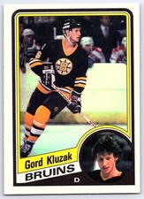 1984-85 O-Pee-Chee Gord Kluzak Boston Bruins #6
