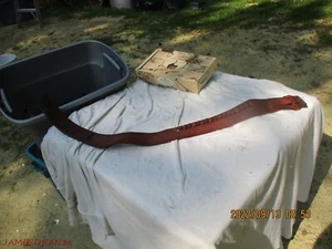 Vintage Viking Leather Tooled Holster Belt with Ammo Slots 660 44 CALIBER - Picture 1 of 5