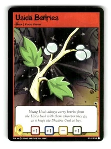 2003 Neopets Base Set Trading Card Game Usica Berries #231 C - Picture 1 of 4