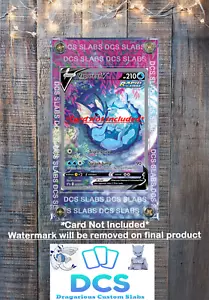 Pokemon Vaporeon V Alt Art SWSH Promo 181 Display Case Slab - Picture 1 of 4