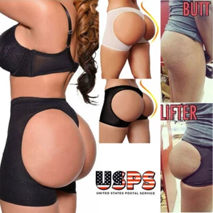 Hip Up Enhancer Panties Shapewear Women Butt Lifting Underpants Invisible Briefs - Picture 1 of 14