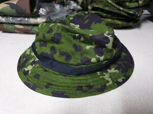Genuine Danish Army M84 Flecktarn Camouflage Military Bush Hat Boonie Sun Jungle