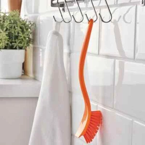 1 One IKEA Orange Hook Cleaning Washing Scrub Brush-Safe For Nonstick Cookware - Picture 1 of 1