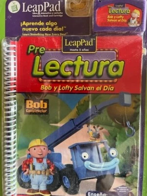 5 LeapPad Pre Lectura Bob y Lofty Salvan el Dia  Bob And Lofty Save The Day - Image 1 of 2
