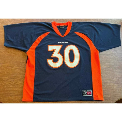 Vintage Denver Broncos Terrell Davis Logo Athletic NFL Jersey Mens Size XL Cover