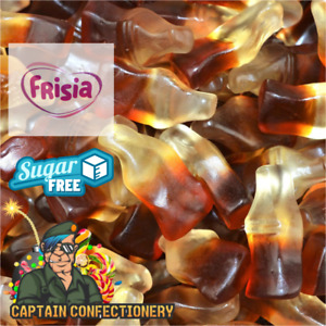 Frisia Sugar Free Cola Bottles | Diabetic Sweets Retro Wedding Party Treat Gifts