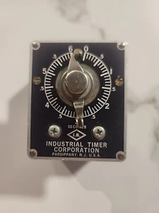 ITC Industrual Timer Corporation VEEDER-ROOT Model SF 6S 6 SECONDS TIMER 115V - Picture 1 of 12