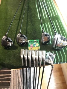 Warrior WCG Pro Edge & DCP Grooves Full Set (D, FD-1W, 5W, 7W, 4-PW, Putter)MINT - Picture 1 of 12