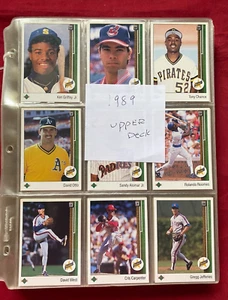 Upperdeck 1989-1998 10 complete sets w/Griffey Rookie - Picture 1 of 11