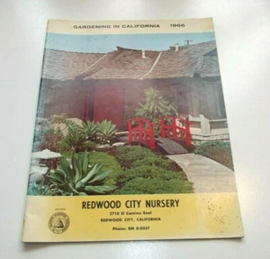 Gardening in California 1966, published by Redwood City Nursery, Illustrated - Picture 1 of 10
