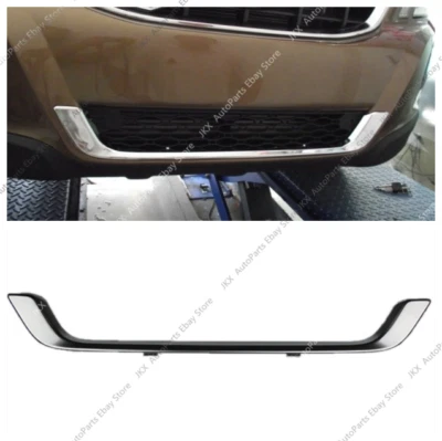 Parachoques delantero cromado ABS parrilla inferior moldura de ventilación para Volvo XC60 2010-2013 Foto 1 de 4