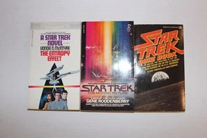 Star Trek Novels - Set of 3 Paperbacks - Picture 1 of 3