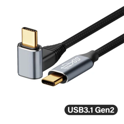 90 USB C to USB C Fast Charge Charger Cable PD 100W Type C Cord For iPhone 15 16 - Image 1 of 4