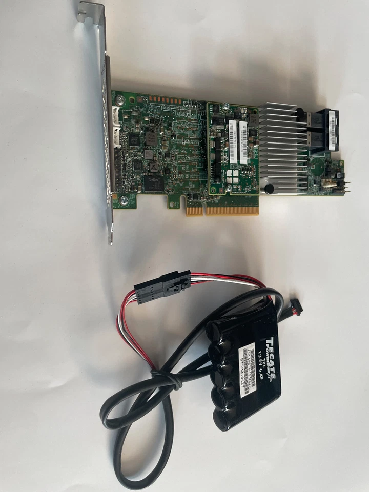 LSI MR SAS 9361-8i 1Gb MegaRAID  12Gbs 8 Port SAS,SATA Raid Controller +battery - Image 1 of 1